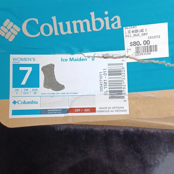 Columbia waterproof boot size7 - Picture 2 of 7